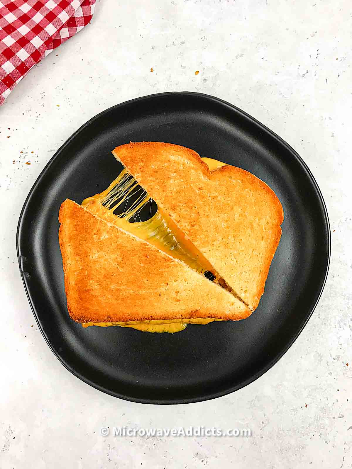 Recipe This  Microwave Grilled Cheese